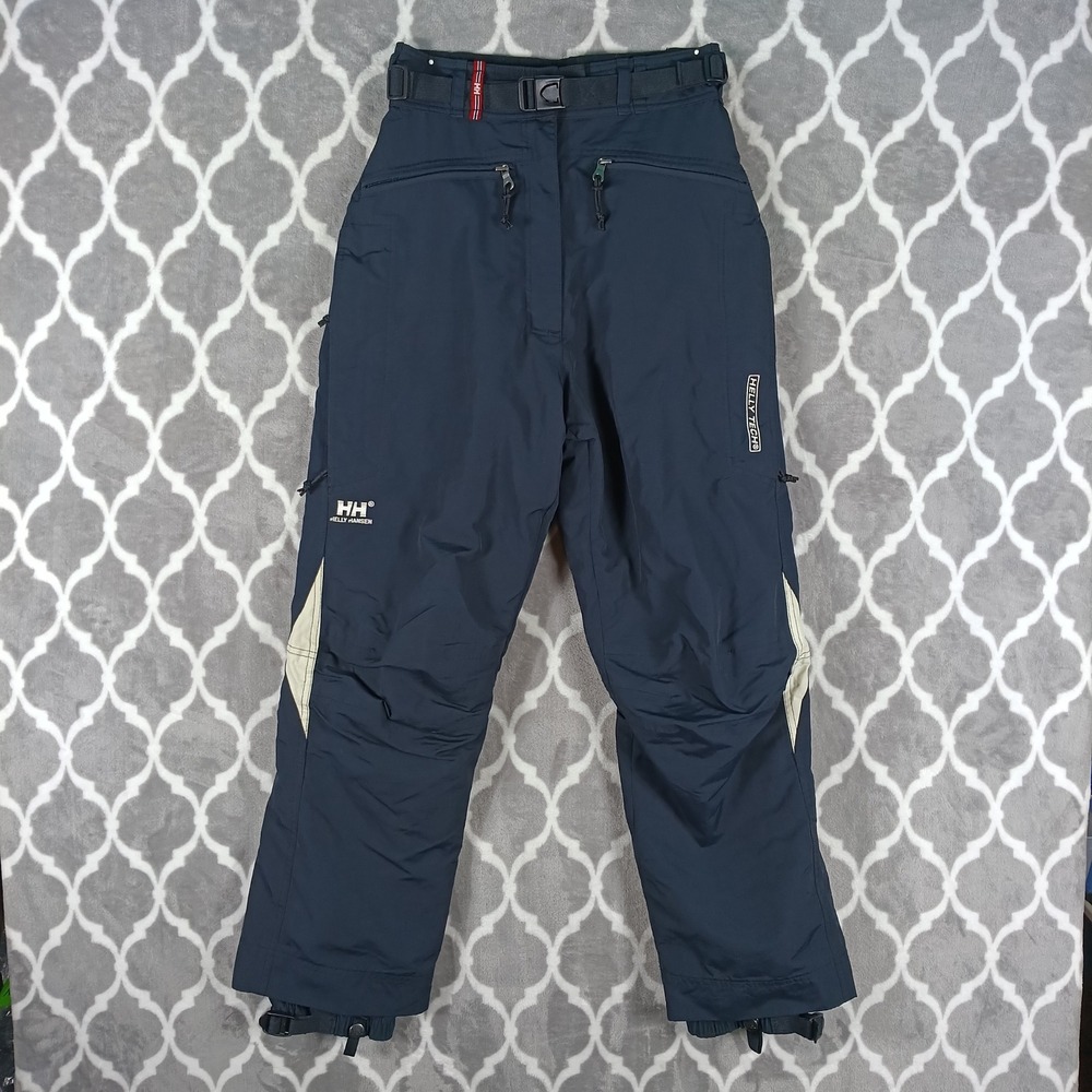 Helly Hansen Ski Snow Pants Women Small Black Helly Tech Waterproof
